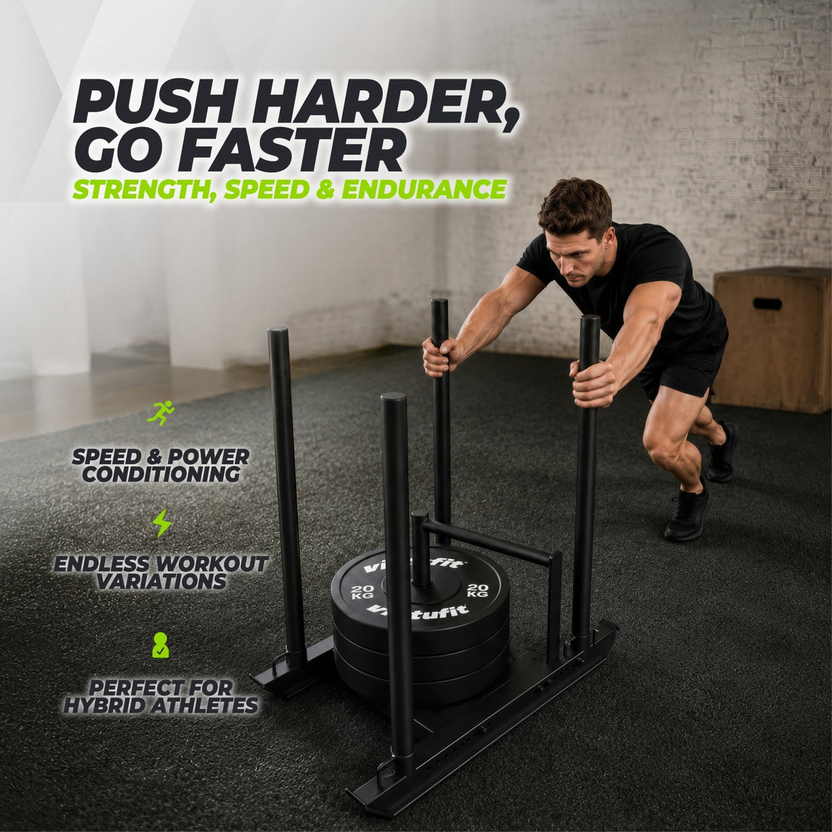 VirtuFit Power Sled - Crossfit Sled