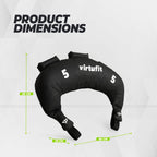 VirtuFit Bulgarian Bag - Fitnessbag - 5 kg