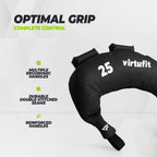 VirtuFit Bulgarian Bag - Fitnessbag -  25 kg - Tweedekans