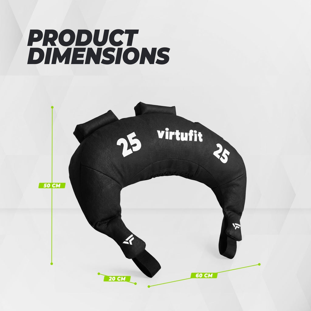 VirtuFit Bulgarian Bag - Fitnessbag -  25 kg