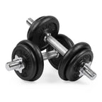 VirtuFit Verstelbare Dumbbellset Pro 20 kg - 2 x 10 kg - Inclusief koffer - Tweedekans