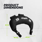 VirtuFit Bulgarian Bag - Fitnessbag -  30 kg