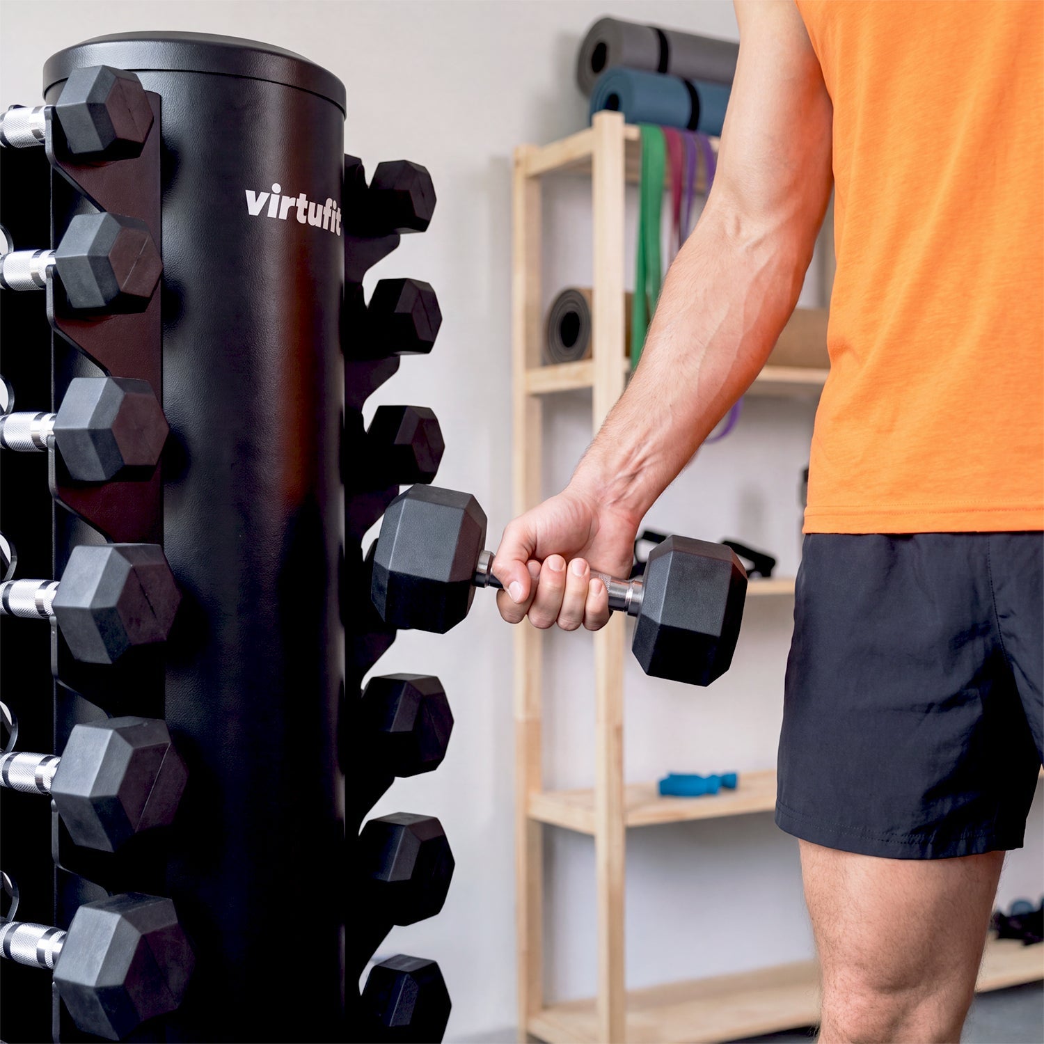 VirtuFit Dumbbell Toren - Opbergrek - Halterrek - Tweedekans