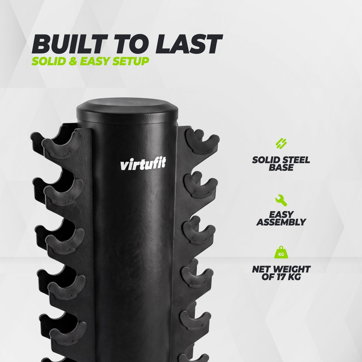 VirtuFit Dumbbell Toren - Opbergrek - Halterrek