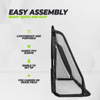 VirtuFit Voetbaldoel Pro met Doelwand - Voetbal Goal - 120 x 80 cm