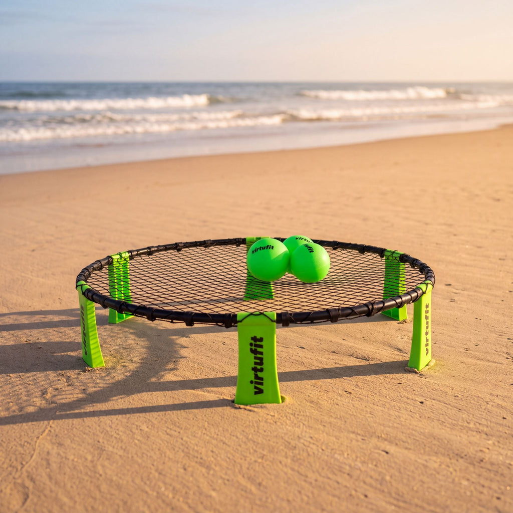 VirtuFit Roundnet RN90 Pro - Met 3 ballen en opbergtas - Tweedekans