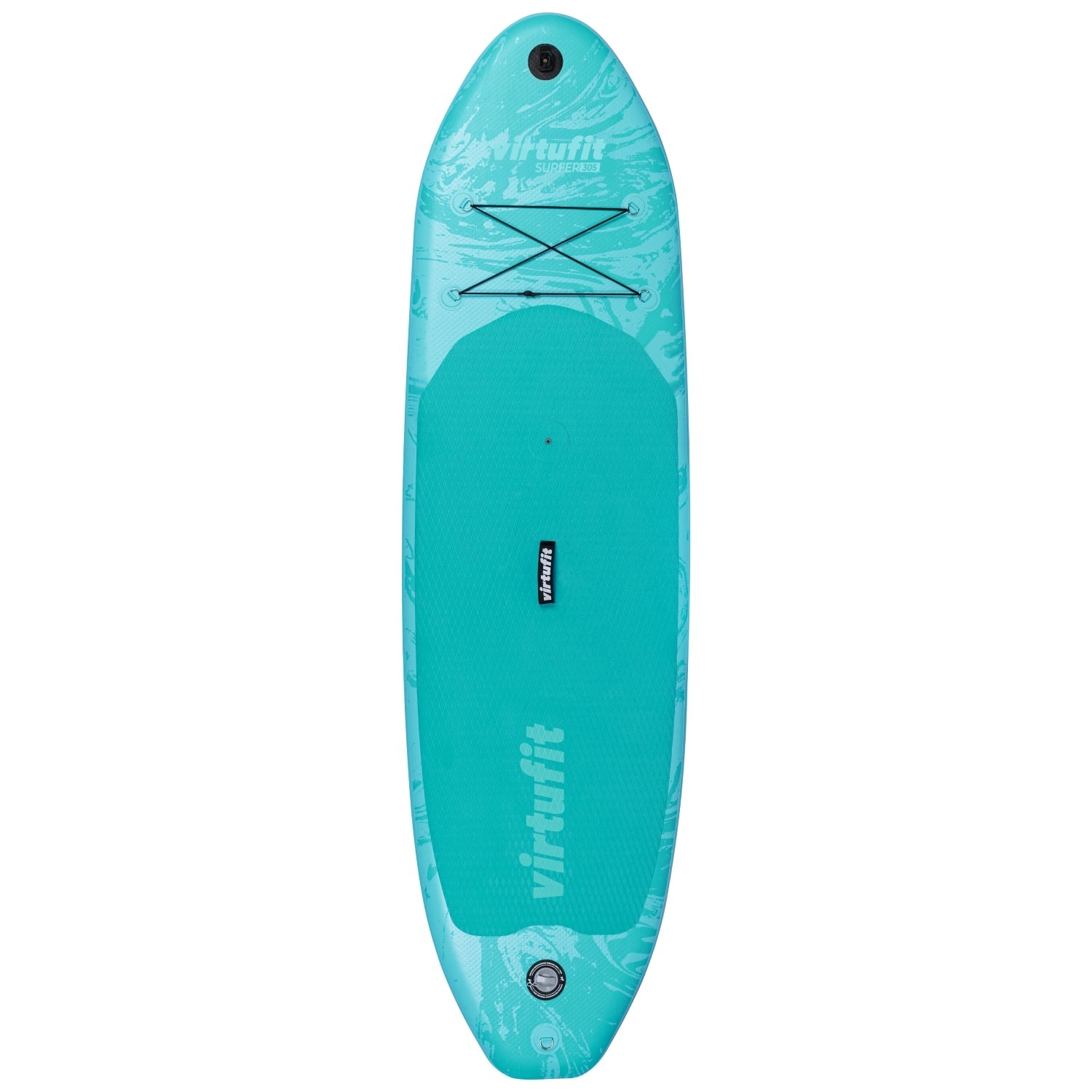 Virtufit Supboard Surfer 305 - Turquoise - Inclusief Windzeil en accessoires - Tweedekans