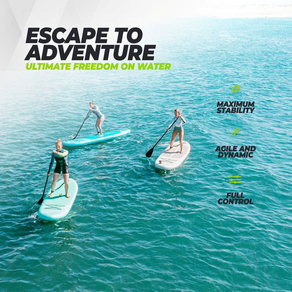 VirtuFit Supboard Ocean 275 - Turquoise - Met accessoires en draagtas