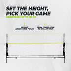 VirtuFit Badminton- en Tennisnet - 310 cm - Inclusief draagtas