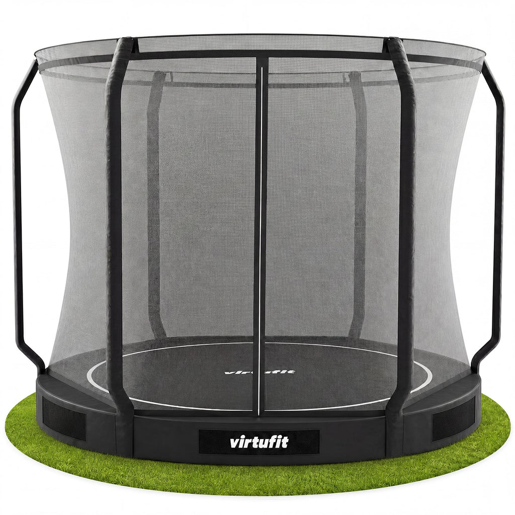 VirtuFit Inground Trampoline 251 cm Inclusief Veiligheidsnet