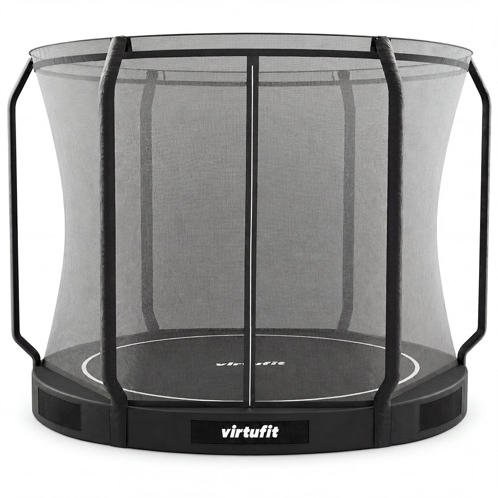 VirtuFit Inground Trampoline 251 cm Inclusief Veiligheidsnet