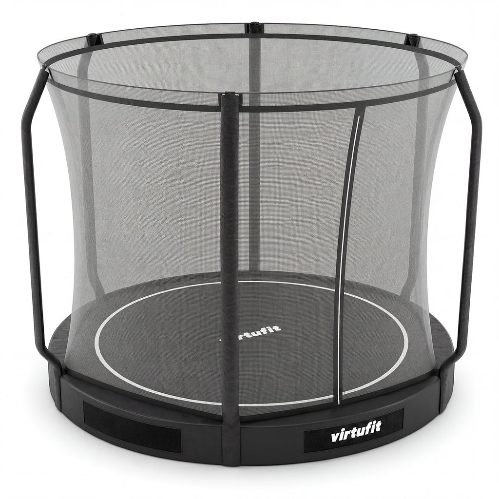 VirtuFit Inground Trampoline 251 cm Inclusief Veiligheidsnet