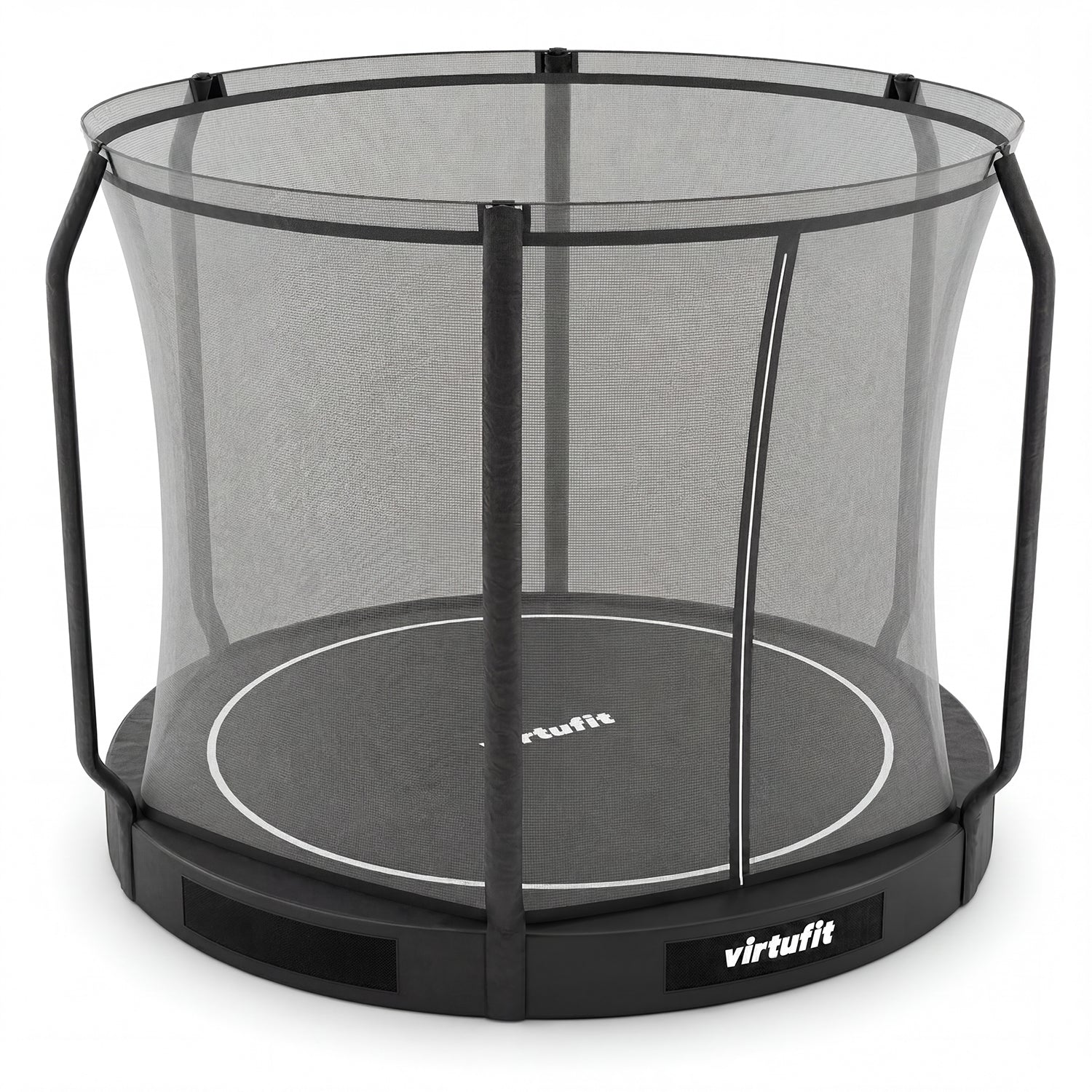 VirtuFit Inground Trampoline 251 cm Inclusief Veiligheidsnet
