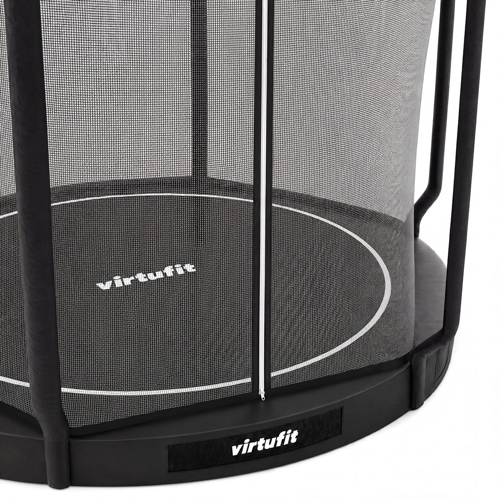 VirtuFit Inground Trampoline 251 cm Inclusief Veiligheidsnet