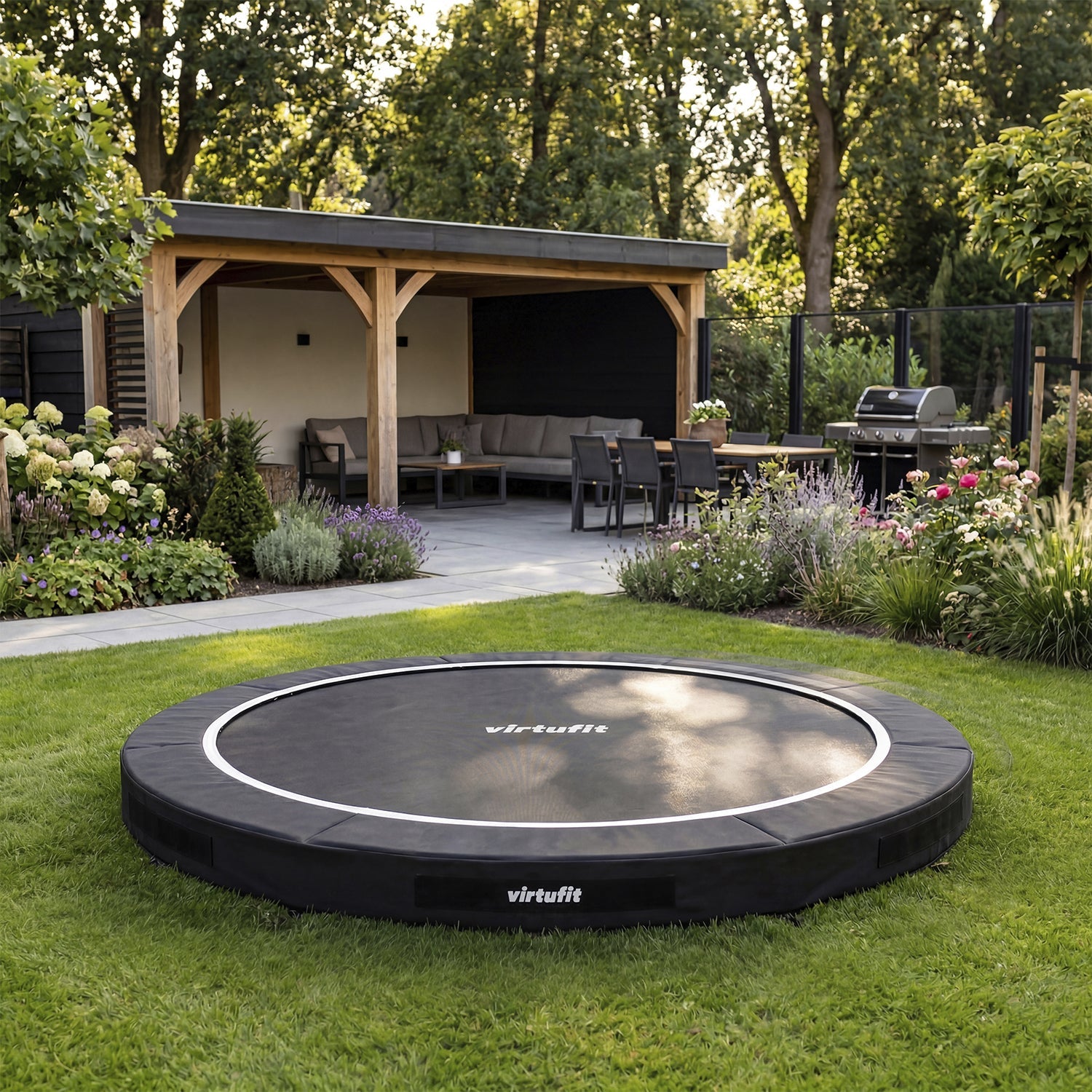 VirtuFit Inground Trampoline 251 cm - Zonder Veiligheidsnet