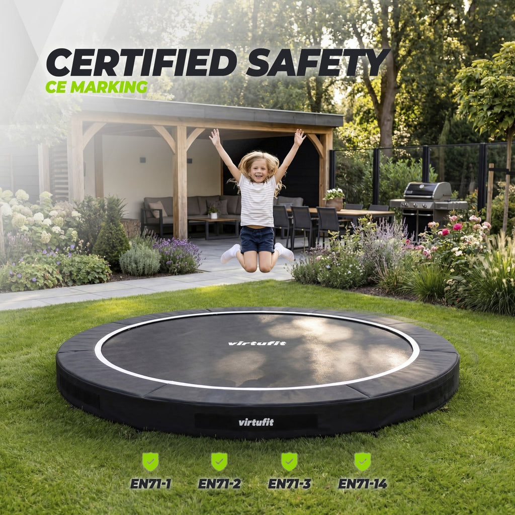VirtuFit Inground Trampoline 251 cm - Zonder Veiligheidsnet