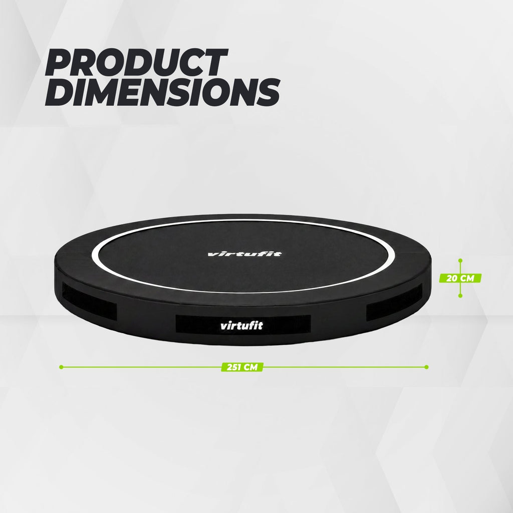 VirtuFit Inground Trampoline 251 cm - Zonder Veiligheidsnet