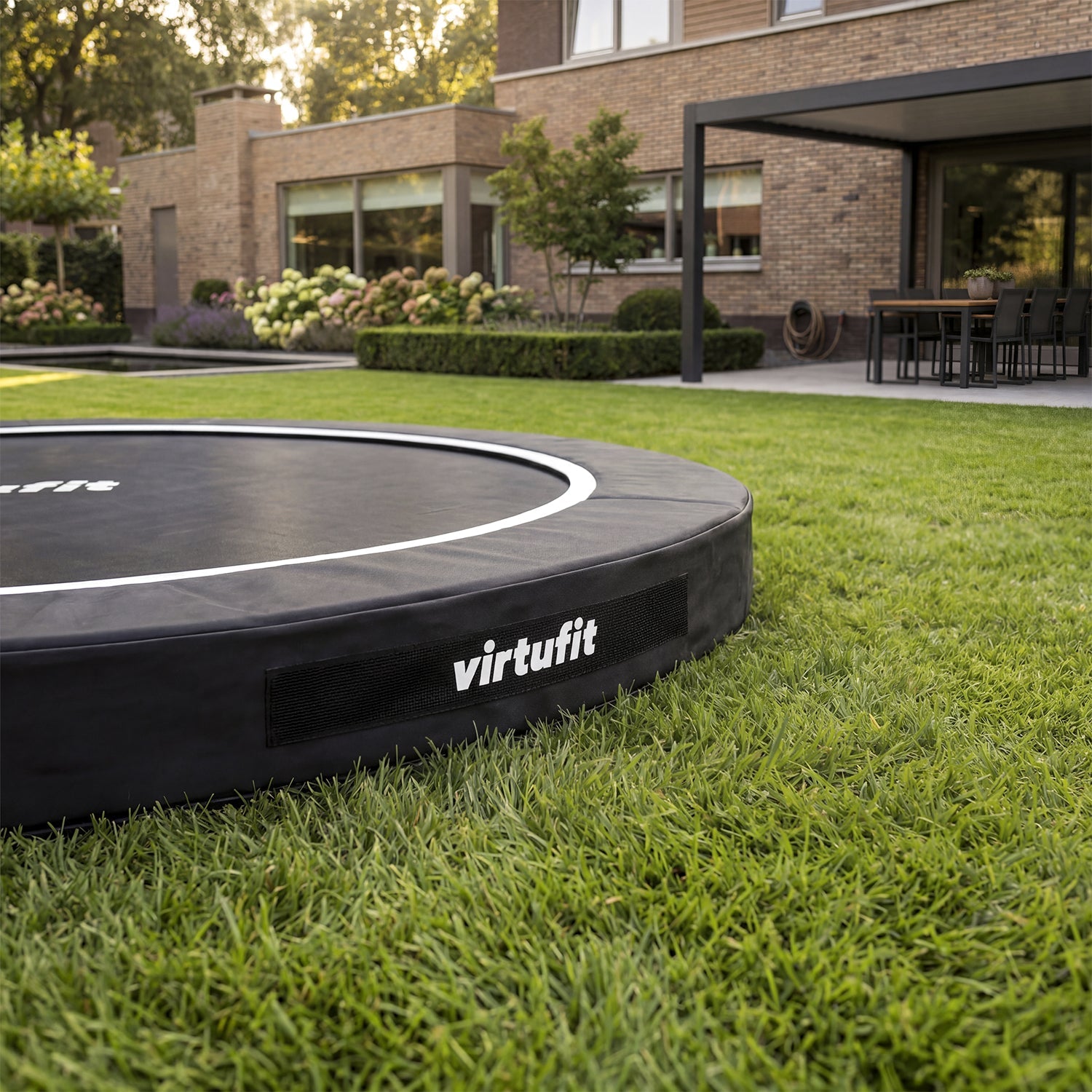 VirtuFit Inground Trampoline 305 cm - Beschermrand