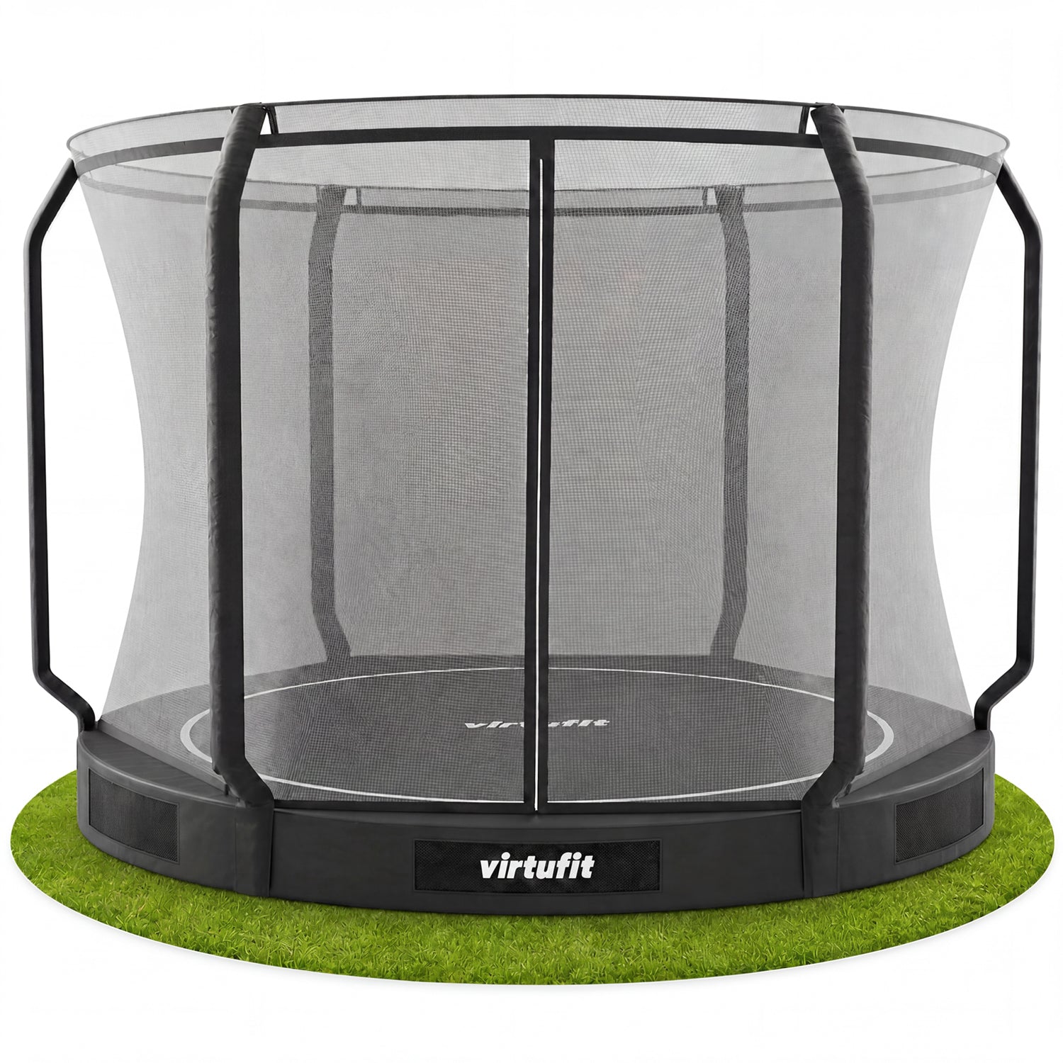 VirtuFit Inground Trampoline 305 cm - Inclusief Veiligheidsnet - Tweedekans
