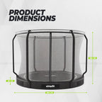 VirtuFit Inground Trampoline 305 cm - Inclusief Veiligheidsnet - Tweedekans