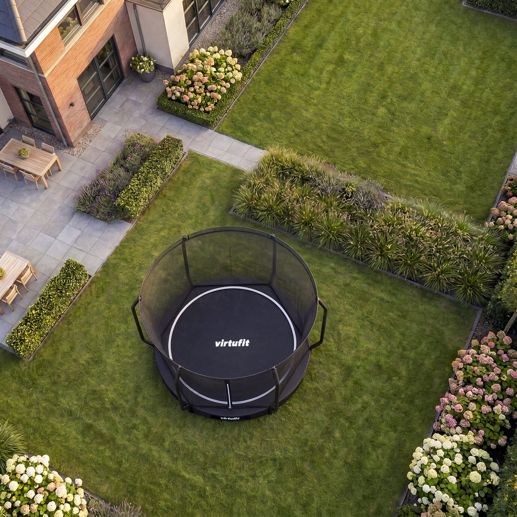 VirtuFit Inground Trampoline 366 cm cm Inclusief Veiligheidsnet