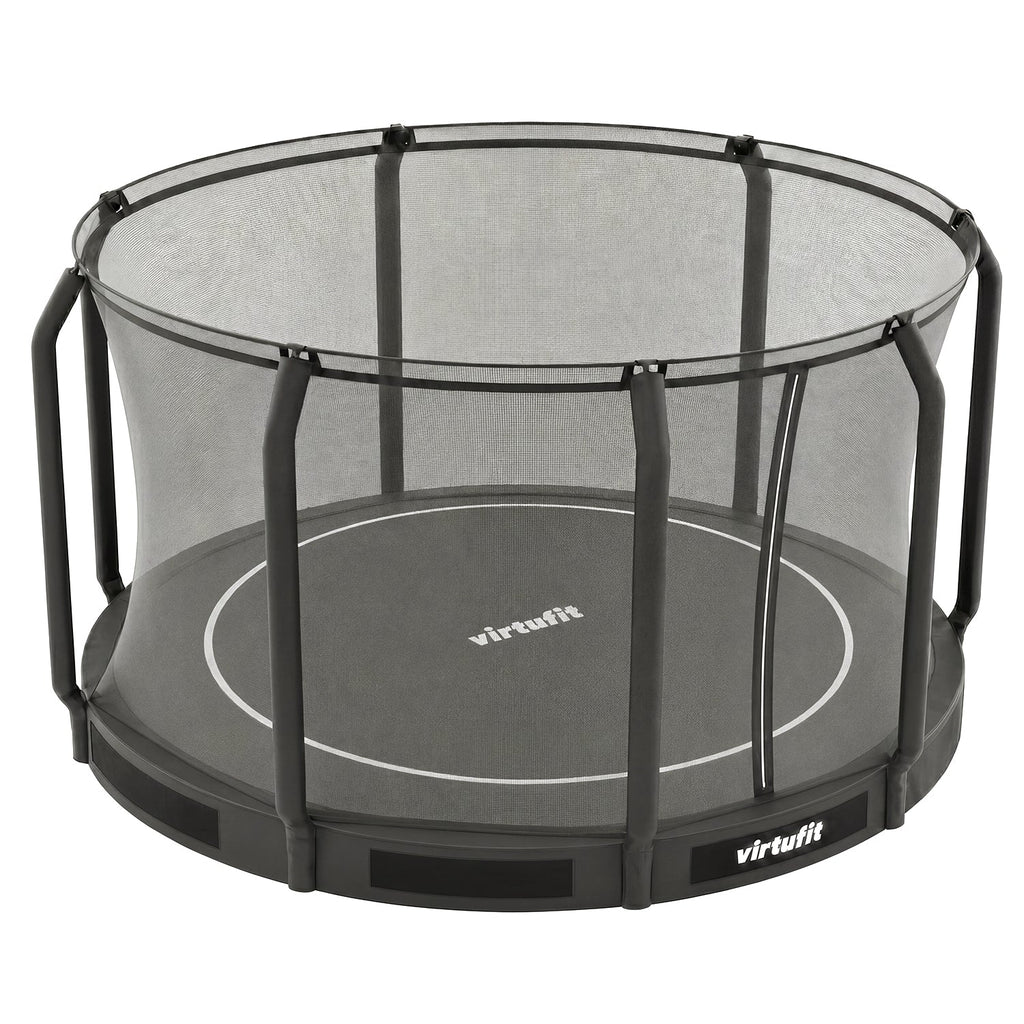 VirtuFit Inground Trampoline 366 cm cm Inclusief Veiligheidsnet - Tweedekans