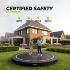 VirtuFit Inground Trampoline 366 cm - Zonder Veiligheidsnet