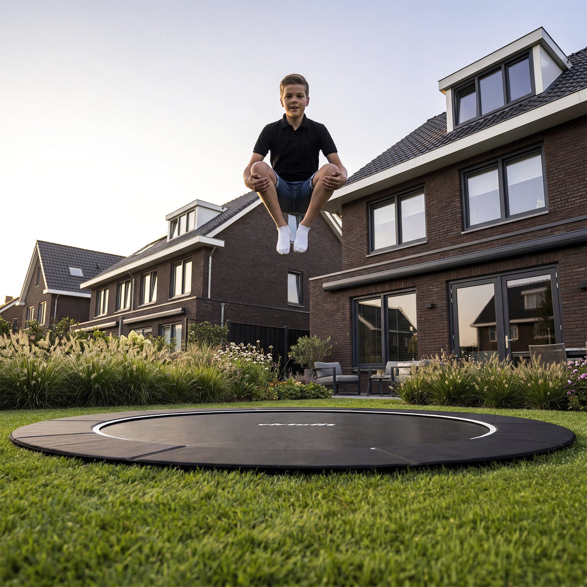 VirtuFit Groundlevel Trampoline 251 cm - Tweedekans