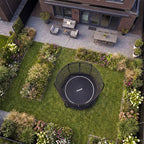 VirtuFit Groundlevel Trampoline 251 cm Inclusief Veiligheidsnet