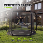VirtuFit Groundlevel Trampoline 251 cm Inclusief Veiligheidsnet