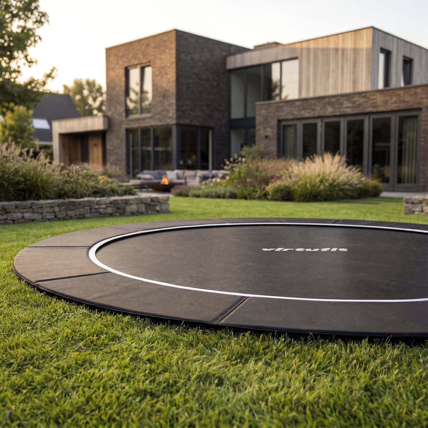 VirtuFit Flatground Trampoline 305 cm