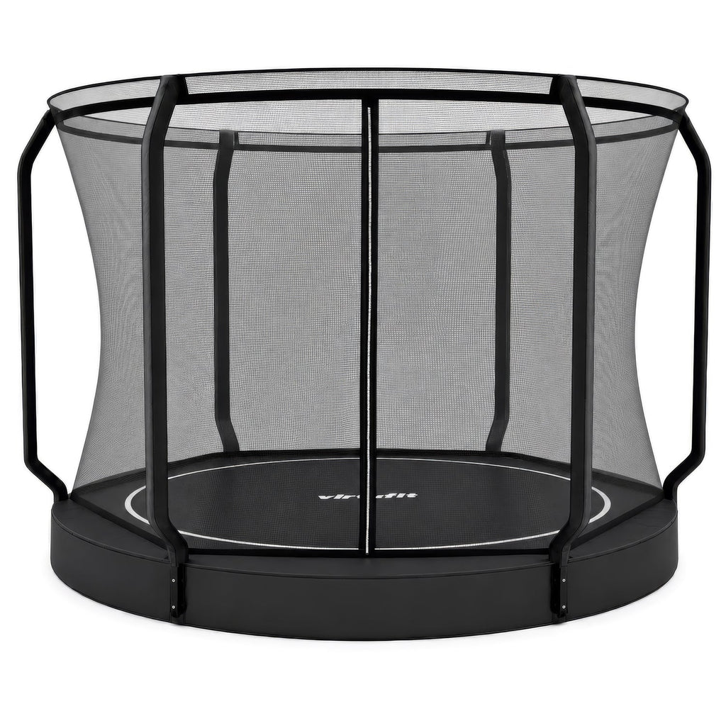 VirtuFit Flatground Trampoline 305 cm Inclusief Veiligheidsnet
