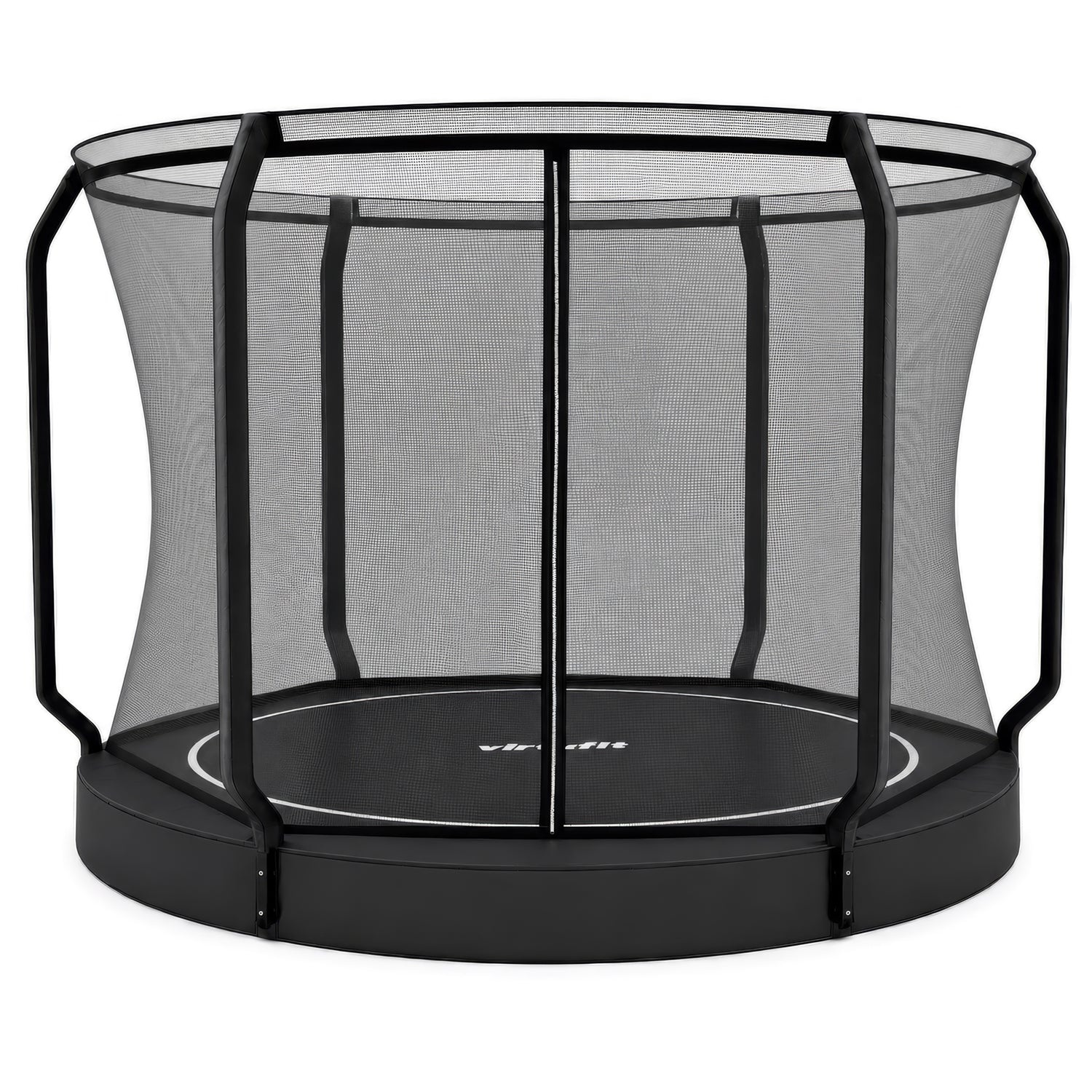 VirtuFit Flatground Trampoline 305 cm Inclusief Veiligheidsnet