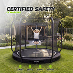 VirtuFit Inground Trampoline 251 cm Inclusief Veiligheidsnet