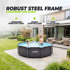 VirtuFit Rond Zwembad - 244 cm - Inclusief Filterpomp - Tweedekans