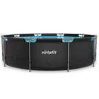 VirtuFit Rond Zwembad - Ø366 x 100 cm - Antraciet - Inclusief Filterpomp - Tweedekans