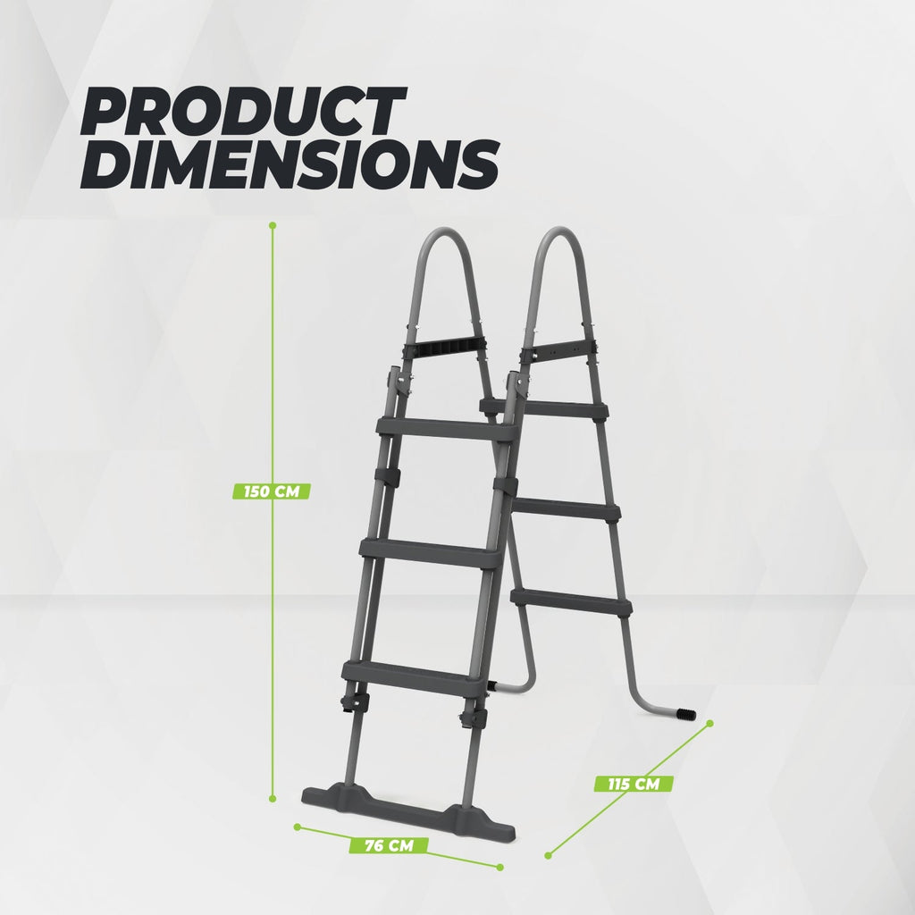 VirtuFit Zwembadtrap 100 cm - Universeel - Detail