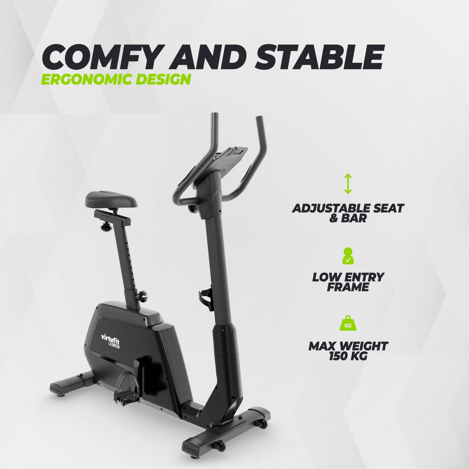 VirtuFit LEB200i Low Entry Bike - Hometrainer (LEB 1.2i) - Tweedekans