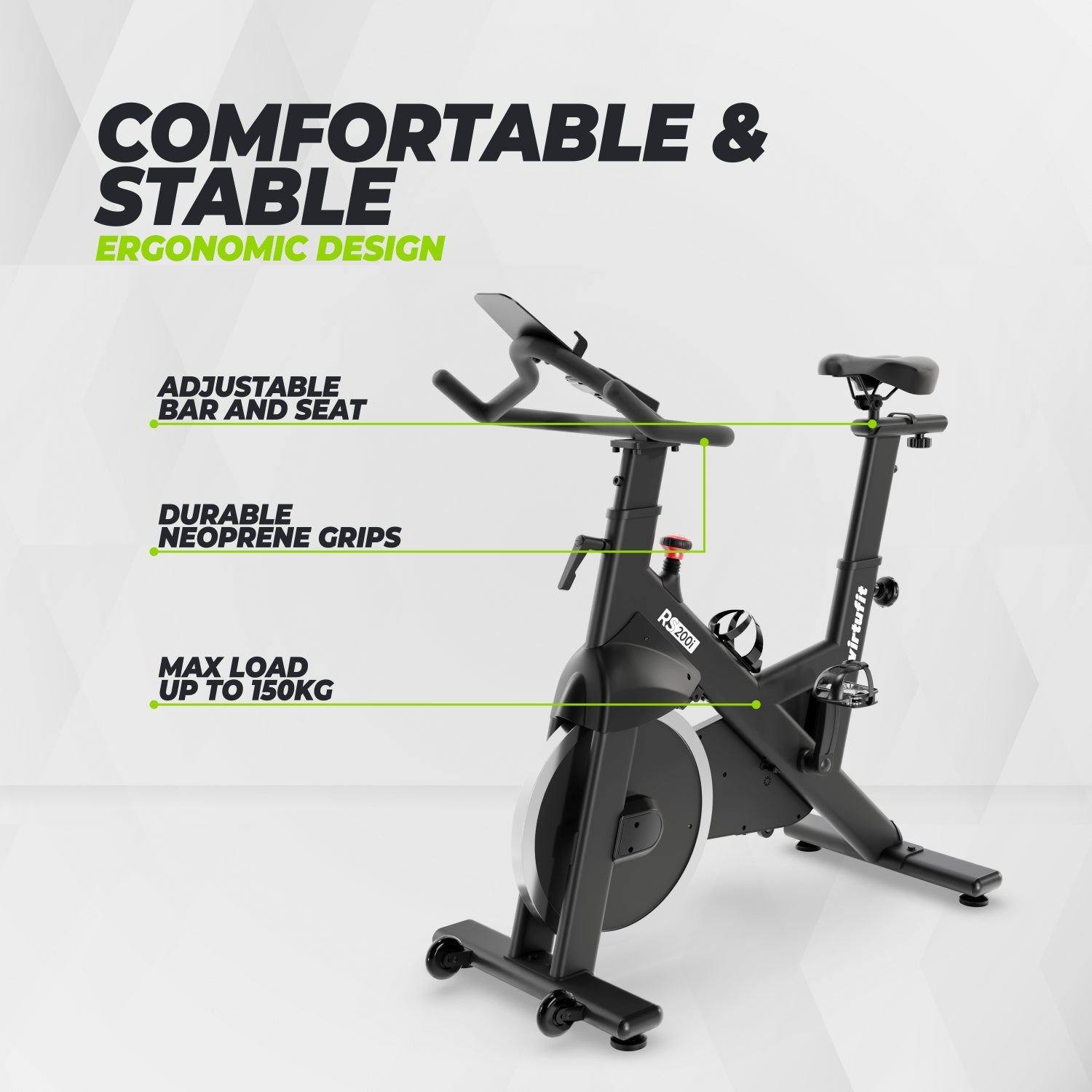 VirtuFit RS200i Indoor Cycle - 2026 model (Etappe 1)