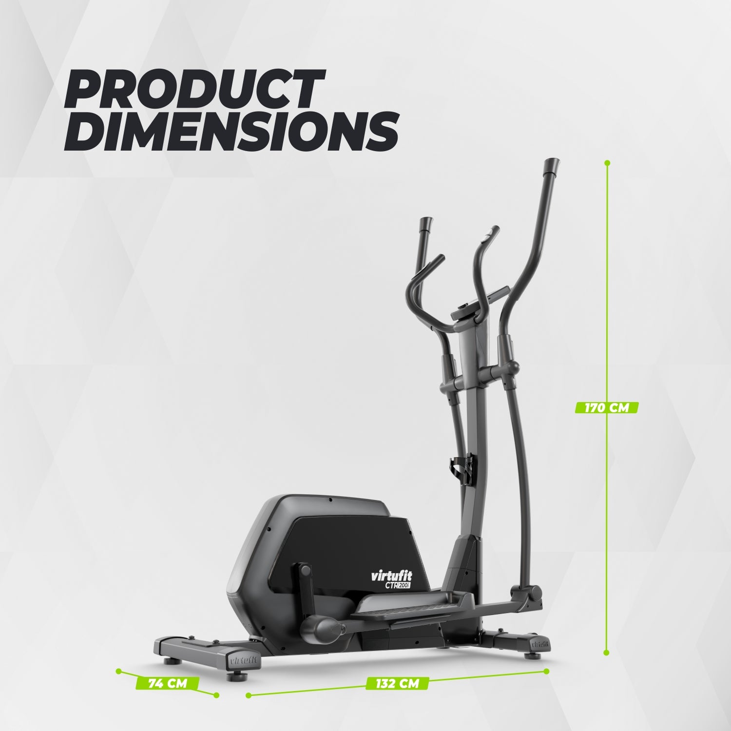 VirtuFit CTR200i Crosstrainer met tablethouder - 2026 model (CTR 2.1) - Tweedekans