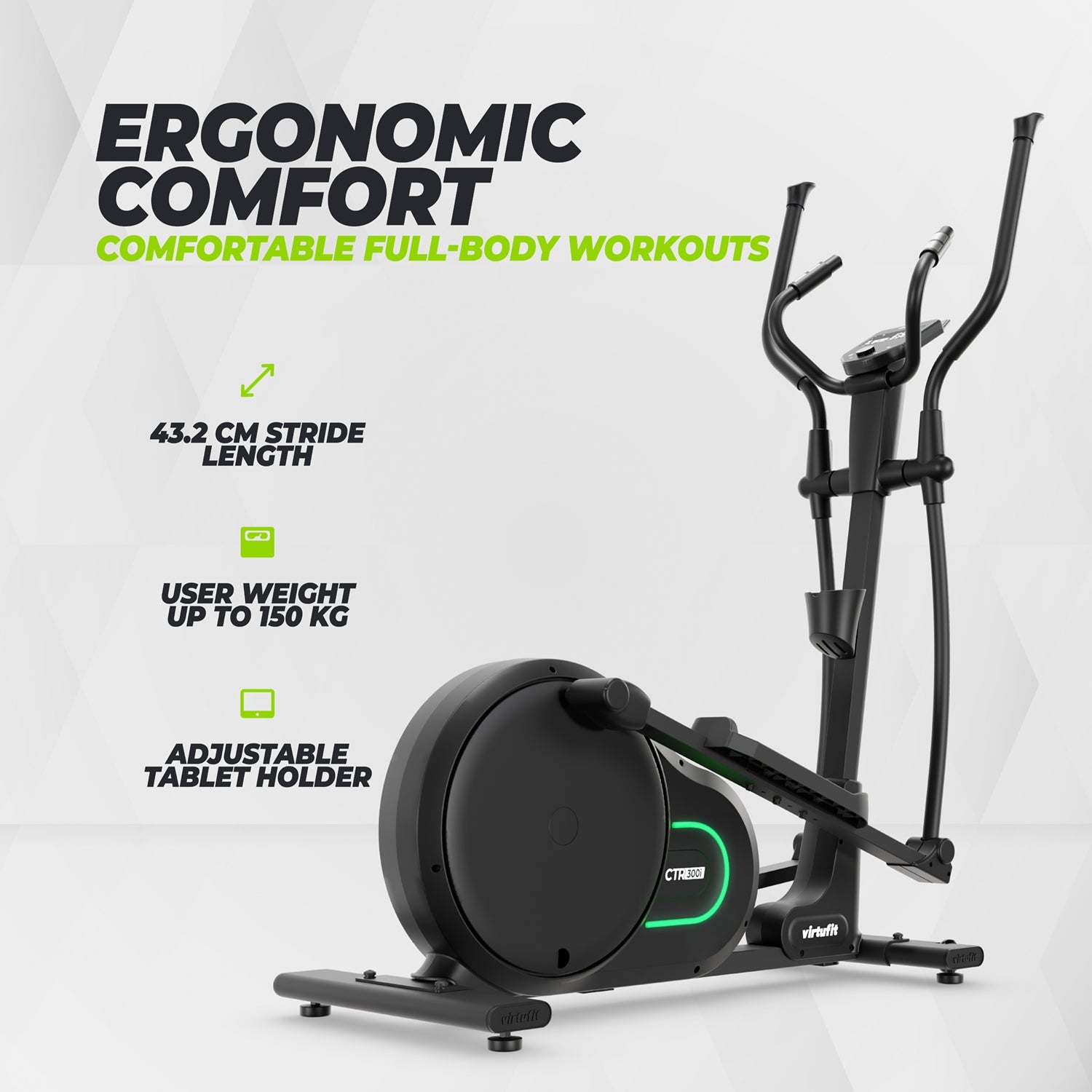 VirtuFit CTR300i Ergometer Crosstrainer (Total Fit) - Tweedekans