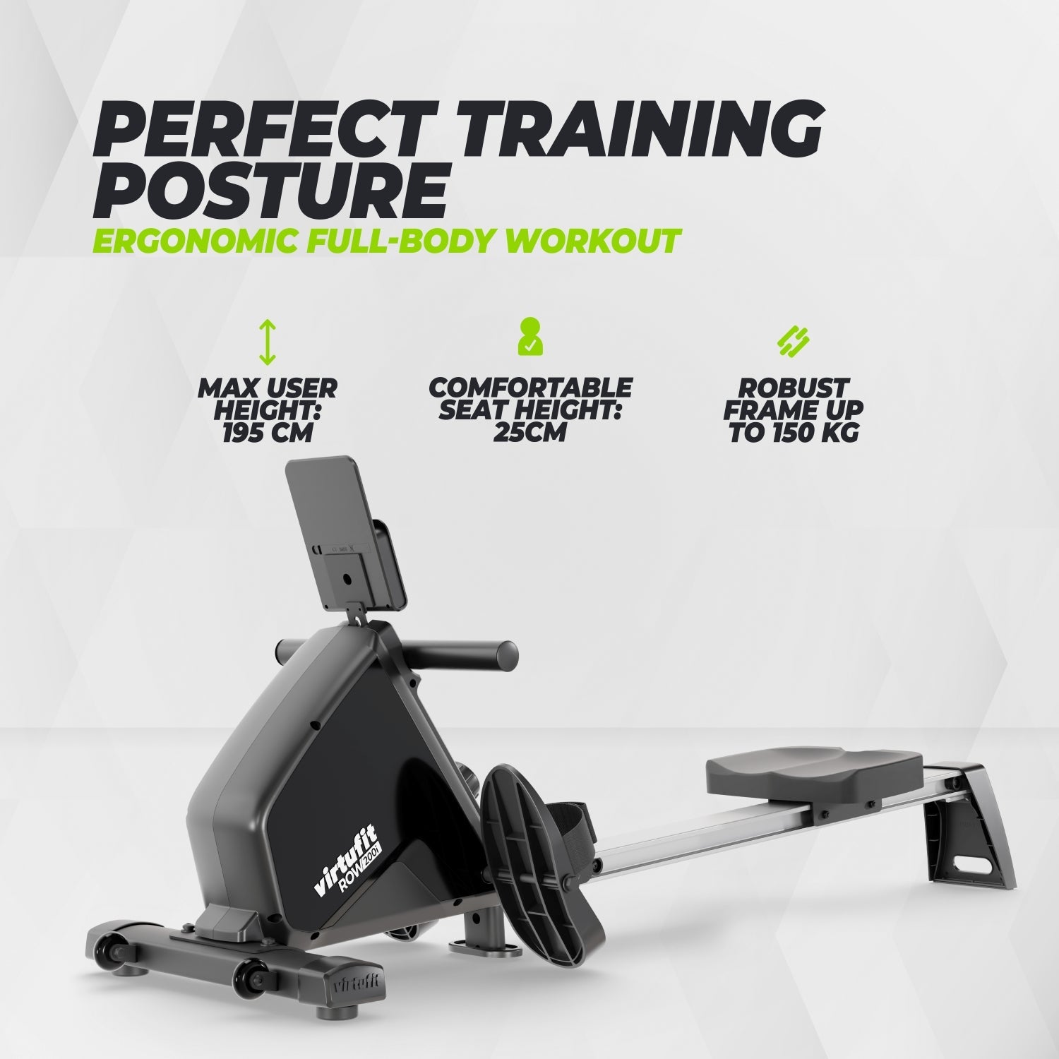 VirtuFit ROW200i Roeitrainer - Magnetische roeimachine (ROW450) - Tweedekans