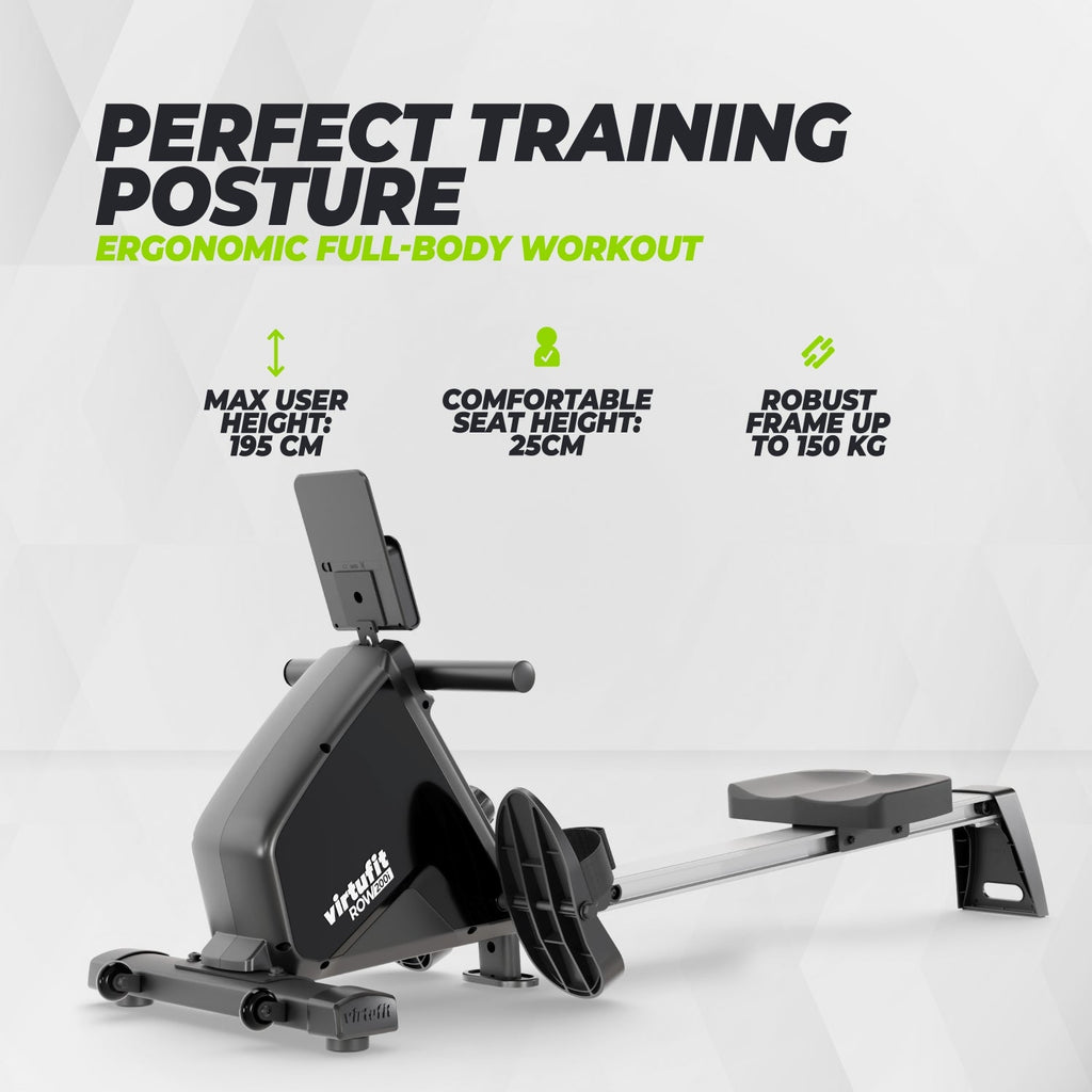 VirtuFit ROW200i Roeitrainer - Magnetische roeimachine (ROW450)