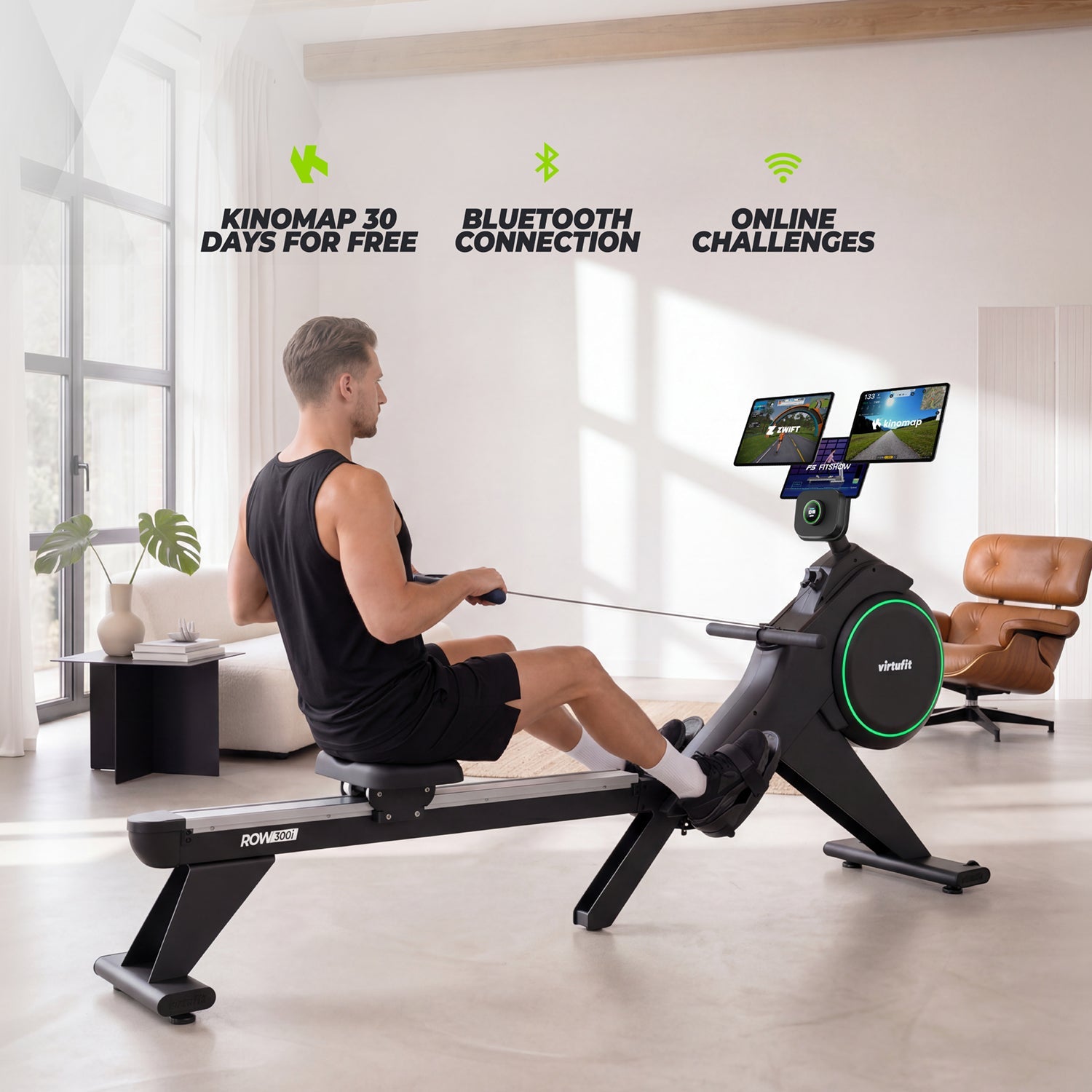 VirtuFit ROW300i Roeitrainer (Semi Pro) - Tweedekans