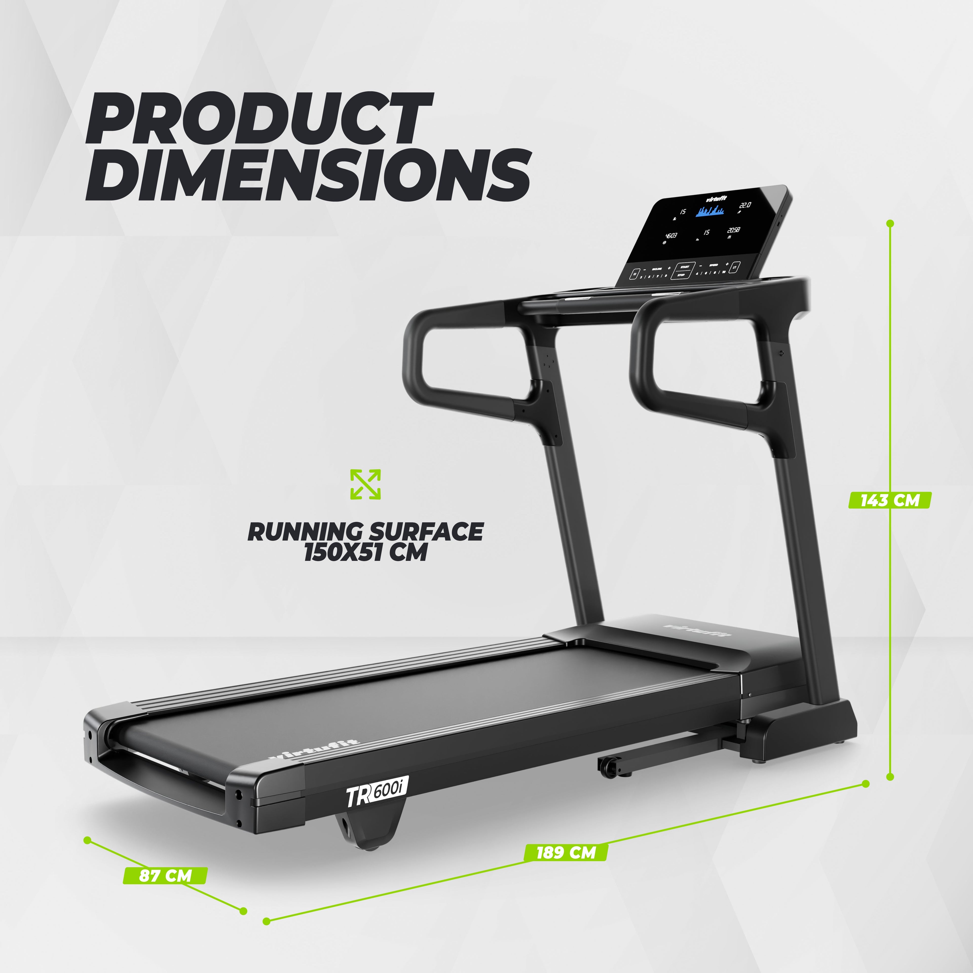 VirtuFit TR600i Loopband - Treadmill