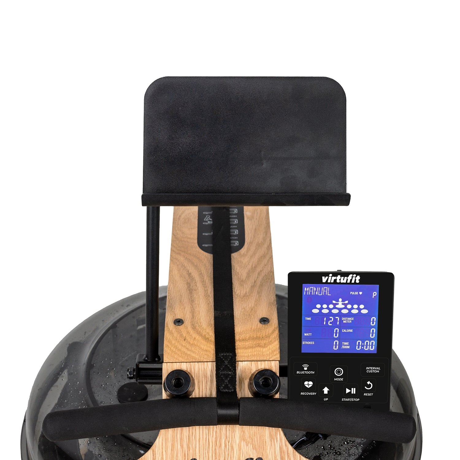 VirtuFit Elite Water Resistance Houten Roeitrainer - Hout/Oak