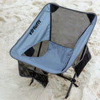VirtuFit Camping Stoel Compact - Opvouwbaar - Zwart - Set van 2