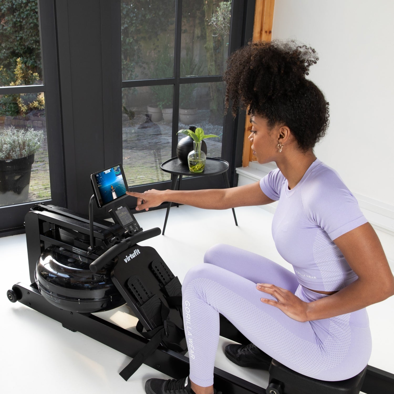 VirtuFit Elite Water Resistance Roeitrainer - Black Edition