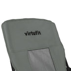 VirtuFit Strandstoel opvouwbaar - Campingstoel - Grijs - Tweedekans