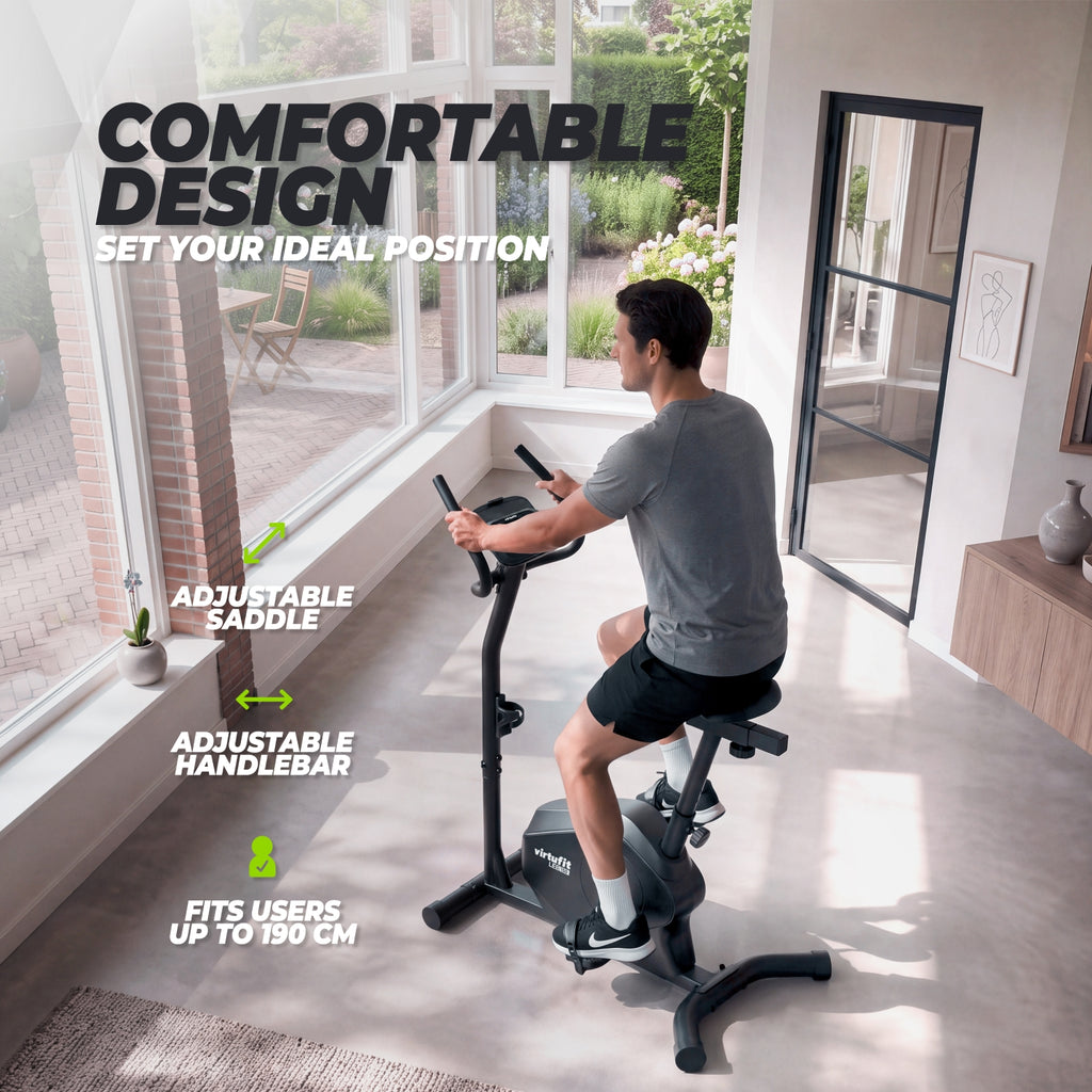 VirtuFit LEB150 Low Entry Bike Hometrainer - Voor lange gebruikers